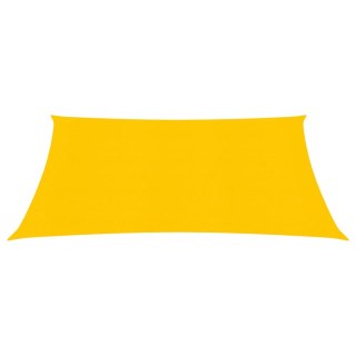 Żagiel przeciwsłoneczny, 160 g/m², żółty, 4x4 m, HDPE Lumarko!