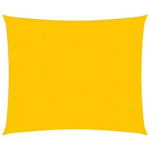 Żagiel przeciwsłoneczny, 160 g/m², żółty, 5x5 m, HDPE Lumarko!