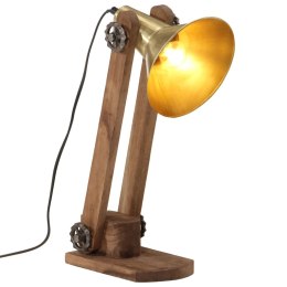 Lampa stołowa, 25 W, antyczny mosiądz, 23x13x52 cm, E27 Lumarko!