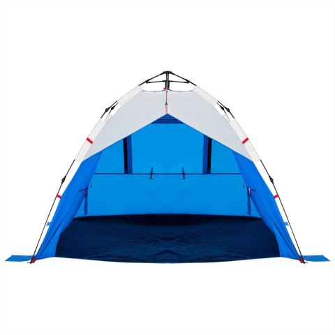 Namiot plażowy, 3-os, lazurowy, szybko rozkładany, wodoszczelny Lumarko!