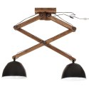 Lampa sufitowa 25 W, czarna, 29x18x85 cm, E27 Lumarko!