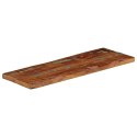 Blat stołu, 70x40x3,8 cm, prostokątny, lite drewno z odzysku Lumarko!