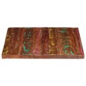 Blat stołu, 90x80x3,8 cm, prostokątny, lite drewno z odzysku Lumarko!