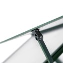 Szklarnia z ramą podstawy, zielona, 224x169x202 cm, aluminium Lumarko!