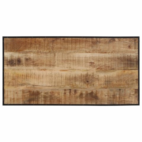 Stolik barowy, 110x55x107 cm, surowe lite drewno mango Lumarko!
