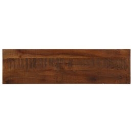 Blat stołu, 100x20x2,5 cm, prostokątny, lite drewno z odzysku Lumarko!