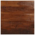 Blat stołu, 60x60x2,5 cm, kwadratowy, lite drewno z odzysku Lumarko!