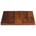 Blat stołu, 60x50x2,5 cm, prostokątny, lite drewno z odzysku Lumarko!