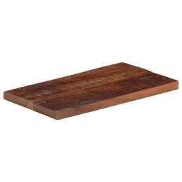 Blat stołu, 60x30x2,5 cm, prostokątny, lite drewno z odzysku Lumarko!
