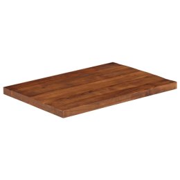 Blat stołu, 70x60x2,5 cm, prostokątny, lite drewno z odzysku Lumarko!