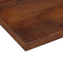 Blat stołu, 80x20x2,5 cm, prostokątny, lite drewno z odzysku Lumarko!