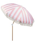 Parasol ogrodowy ⌀ 150 cm różowy z białym MONDELLO Lumarko!