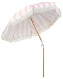 Parasol ogrodowy ⌀ 150 cm różowy z białym MONDELLO Lumarko!