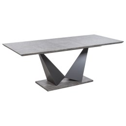 Stół do jadalni rozkładany 160/200 x 90 cm imitacja betonu ALCANTRA Lumarko!