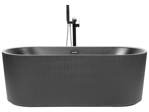Wanna wolnostojąca 169 cm x 80 cm czarna GOCTA