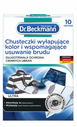 Dr.Beckmann Chusteczki Wyłapujące Kolor Do Ciemnego 10szt