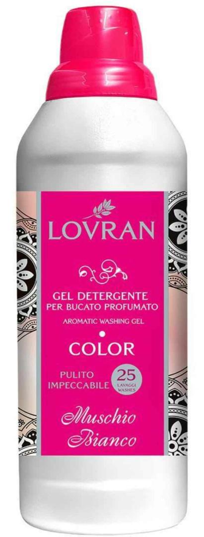 Lovran Żel Do Prania Color Muschio Bianco 1l..