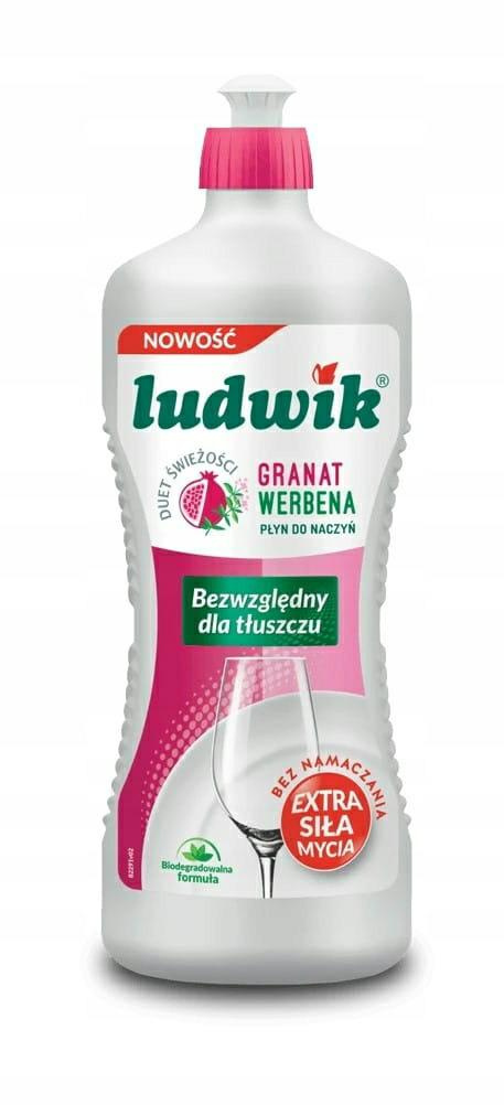 Ludwik Płyn Do Mycia Naczyń Granat Werbena 900g..