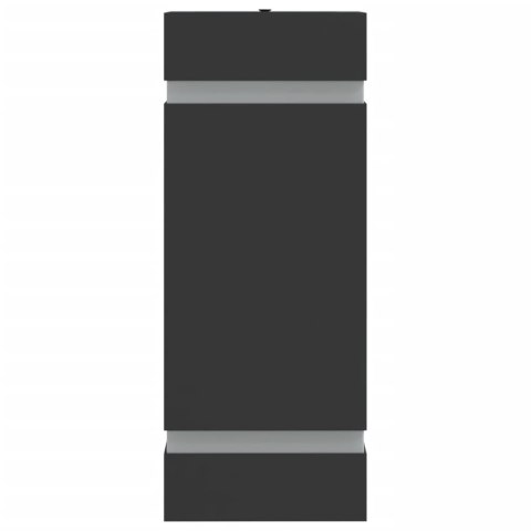 Kinkiet zewnętrzny, czarny, stal nierdzewna Lumarko!