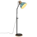 Lampa stojąca, 25 W, postarzany niebieski, 30x30x100-150cm, E27 Lumarko!