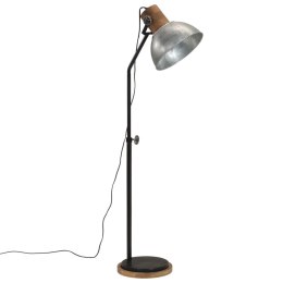 Lampa stojąca, 25 W, srebro vintage, 30x30x100-150 cm, E27 Lumarko!