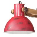 Lampa wisząca, 25 W, postarzany czerwony, 85x28x109 cm, E27 Lumarko!