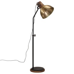 Lampa stojąca, 25 W, antyczny mosiądz, 30x30x100-150 cm, E27 Lumarko!