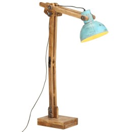 Lampa stojąca, 25 W, postarzany niebieski, 33x25x130-150cm, E27 Lumarko!