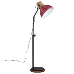 Lampa stojąca, 25 W, postarzany czerwony, 30x30x100-150 cm, E27 Lumarko!