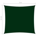 Prostokątny żagiel ogrodowy, tkanina Oxford, 2x2,5 m, zielony Lumarko!
