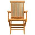 Krzesła ogrodowe z poduszkami taupe, 8 szt., lite drewno tekowe Lumarko!