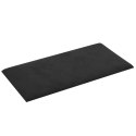 Panele ścienne, 12 szt., czarne, 30x15 cm, aksamit, 0,54 m² Lumarko!