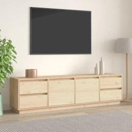 Szafka pod telewizor, 176x37x47,5 cm, lite drewno sosnowe Lumarko!