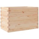 Donica ogrodowa, 70x40x45,5 cm, lite drewno sosnowe Lumarko!