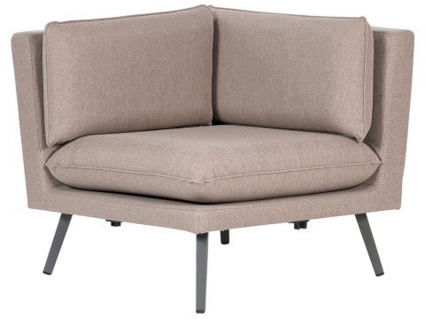 Narożnik dla 5 osób Tkanina Beżowy LORETELLO