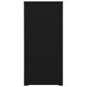 Szafka kartotekowa, czarna, 46x62x133 cm, stalowa Lumarko!