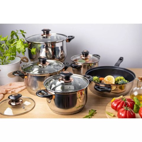 12 ELEMENTOWY ZESTAW GARNKÓW KINGHOFF KH-1767 Lumarko!