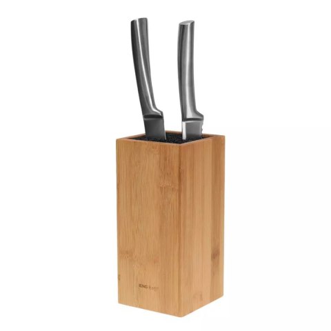 BAMBUSOWY BLOK STOJAK NA NOŻE KUCHENNE KINGHOFF KH-1559 Lumarko!