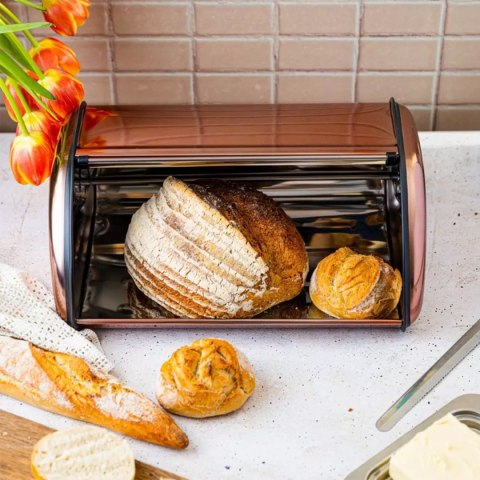 Chlebak Stalowy Kinghoff Kh-1840 Rose Gold Lumarko!