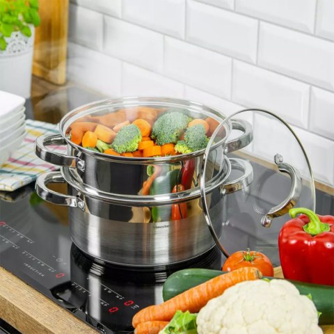 Garnek Na Parę Klausberg 3 Elem. 18cm Kb-7135 Lumarko!