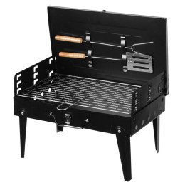 MINI GRILL WĘGLOWY TURYSTYCZNY PRZENOŚNY WALIZKA 2644 Lumarko!