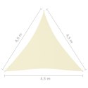  Trójkątny żagiel ogrodowy, tkanina Oxford, 4,5x4,5x4,5 m Lumarko!