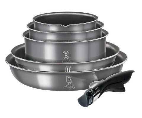 Zestaw garnków tytanowych Berlingerhaus BH-6102 Lumarko!