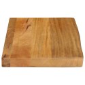 Blat stołu z naturalną krawędzią, 60x20x2,5 cm, drewno mango Lumarko!