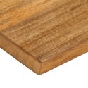 Blat stołu z naturalną krawędzią, 60x20x2,5 cm, drewno mango Lumarko!