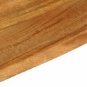 Blat stołu z naturalną krawędzią, 50x20x2,5 cm, drewno mango Lumarko!