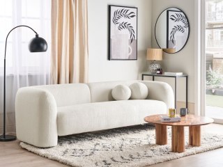 Sofa trzyosobowa biała LEIREN