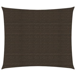 Żagiel przeciwsłoneczny, 160 g/m², brązowy, 2,5x3 m, HDPE