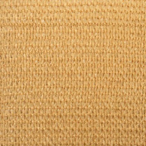 Żagiel przeciwsłoneczny, 160 g/m², piaskowy, 2x5 m, HDPE