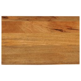 Blat stołu z naturalną krawędzią, 50x20x2,5 cm, drewno mango